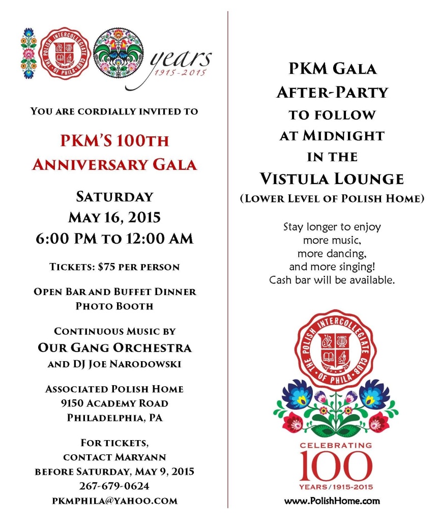 PKM 100th Anniversary - Full Invitation